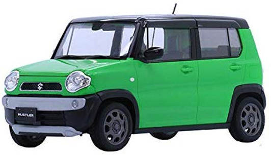 Fujimi 066226 SUZUKI HUSTLER (G/POSITIVE GREEN METALLIC) 1/24 scale kit