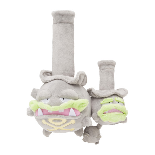 Pokemon Center Original Plush Doll Galarian Weezing (Galaru Matadogasu)
