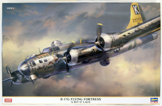 Hasegawa 02324 B-17G FLYING FORTRESS A BIT O' LACE 1/72 Scale Kit Hasegawa 02324 B-17G FLYING FORTRESS A BIT O' LACE 1/72 Scale Kit