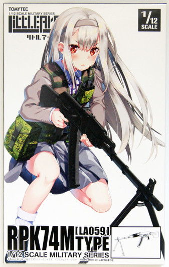 Tomytec LA059 Military Series Little Armory RPK74M TYPE 1/12 Scale Kit