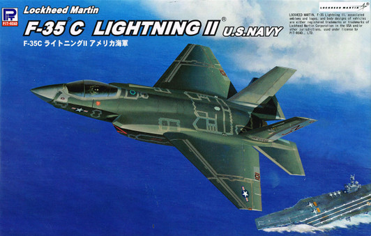 Pit-Road Skywave SN-17 Lockheed Martin F-35C Lightning II US Navy 1/144 Scale