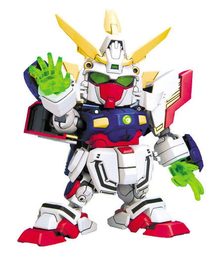 Bandai SD BB 239 Shining Gundam Plastic Model Kit