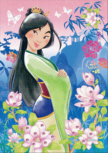 Epoch Jigsaw Puzzle Decoration 72-024 Disney Mulan Strong Heart (108 Pieces)