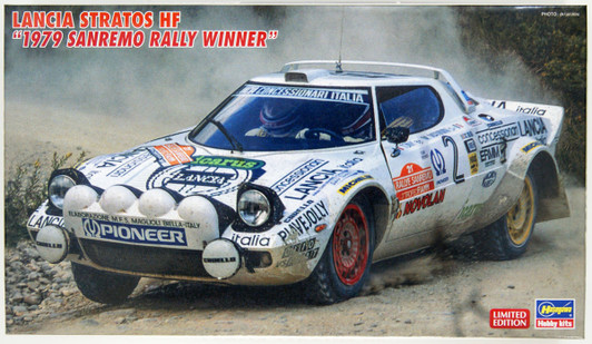 Hasegawa 20440 LANCIA STRATOS HF 1979 RALLYE SANREMO WINNER 1/24 Scale Kit