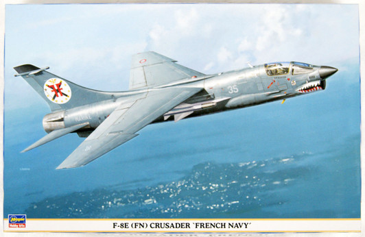 Hasegawa 09514  F-8E(FN) Crusader French Navy 1/72 Scale Kit