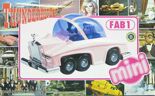 Aoshima 08409 Gerry Anderson Thunderbirds Penelopes FAB1 mini No.6 non-Scale Kit