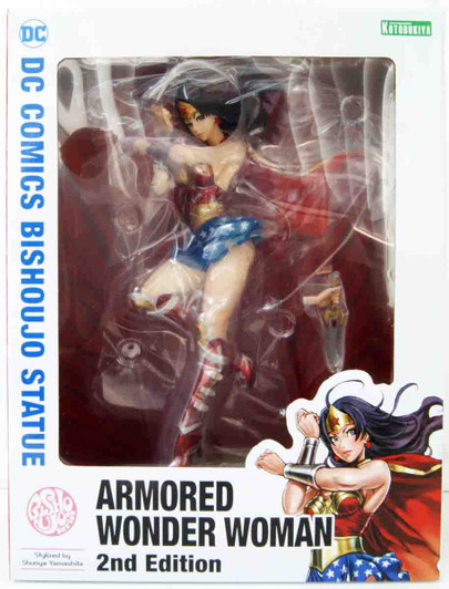 Kotobukiya DC052 DC Comics Bishoujo Armored Wonderwoman 2nd Edition 1/7 Scale Figure