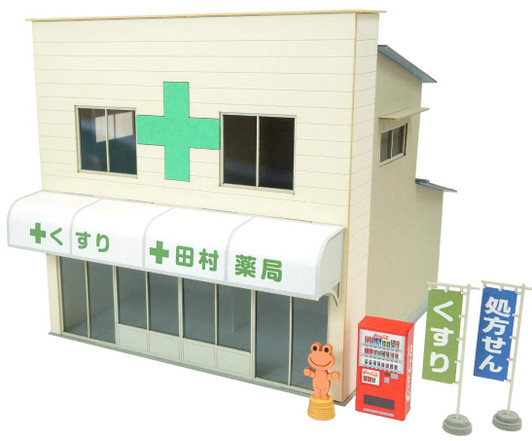 Sankei MK05-56 Corner Shop 12 1/80 HO scale
