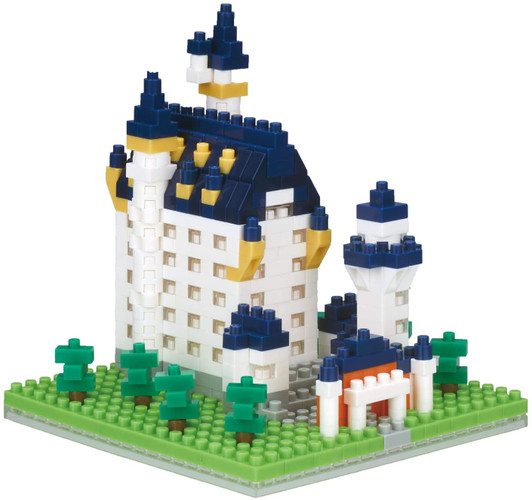 Kawada NBH-198 nanoblock Neuschwanstein Castle