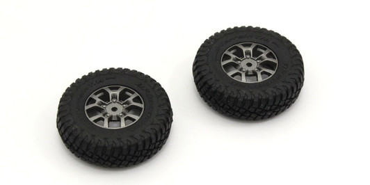 Kyosho MXTH002 Premounted Tire/Wheel 2pcs Suzuki Jimny Siera