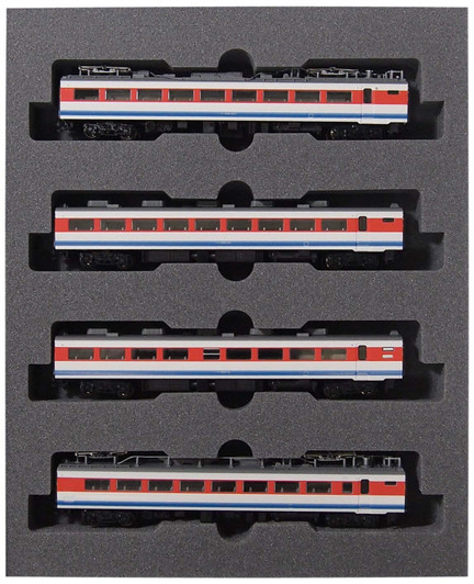 Kato 10-1203 JR Series 489 HAKUSAN Color 4 Cars Add-on Set (N scale)