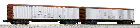 Kato 10-1211 JNR Freight Car Type WAKI 50000 2 Cars Set (N scale)