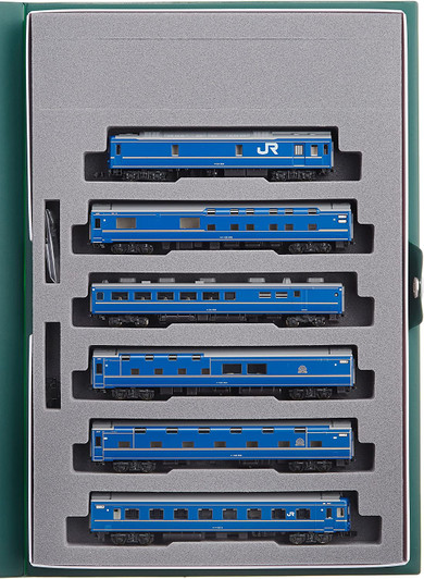 Kato 10-831 JR Series 24 Sleeping Express 'Hokutosei' Deluxe Configuration 6 Cars Set (N scale)