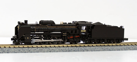 Kato 2016-6 JNR Steam Locomotive Type D51 Standard (N scale)