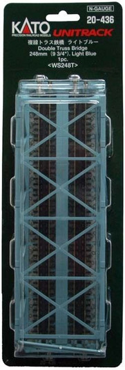 Kato 20-436 248mm (9 3/4') Double Truss Bridge WS248T (N scale)