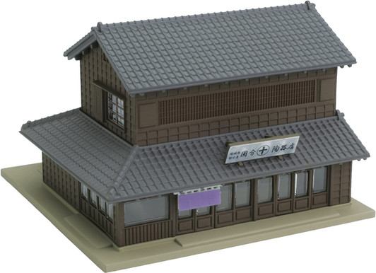 Kato 23-452 Corner Shop with Traditional Eaves 1 (N scale) Kato 23-452 Corner Shop with Traditional Eaves 1 (N scale)