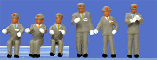 Kato 24-272 Model People 'Motorman & Conductor' (N scale)