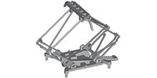 Kato 3075-1F Pantograph for ED75-1000 Early Ver. (2pcs.) (N scale) ASSY