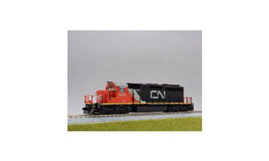 Kato 37-6603A SD40-2 Mid CN (Canadian National) #5256 (HO scale)