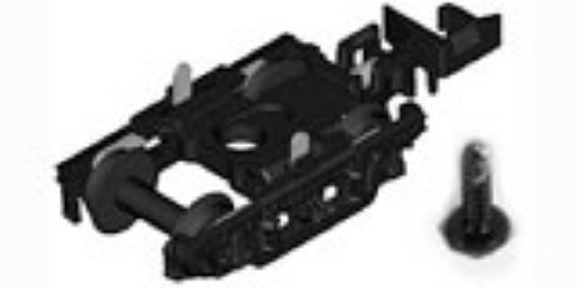 Kato 5220D Truck Set TR11 for MANI60 (Arnold Coupler) (2pcs.) (N scale) ASSY