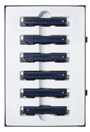 Prmloco (3009) JNR Series SUHA 48 Passenger Car Blue No.15 6 Cars Set Z Scale Prmloco (3009) JNR Series SUHA 48 Passenger Car Blue No.15 6 Cars Set Z Scale