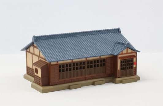 Rokuhan S026-2 Z Scale Tiled-Roof House (Dark Blue) (1/220 Z Scale)