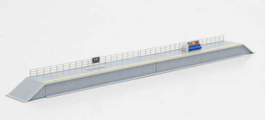 Rokuhan S048-1 Z Scale One-Sided Platform Set (1/220 Z Scale)