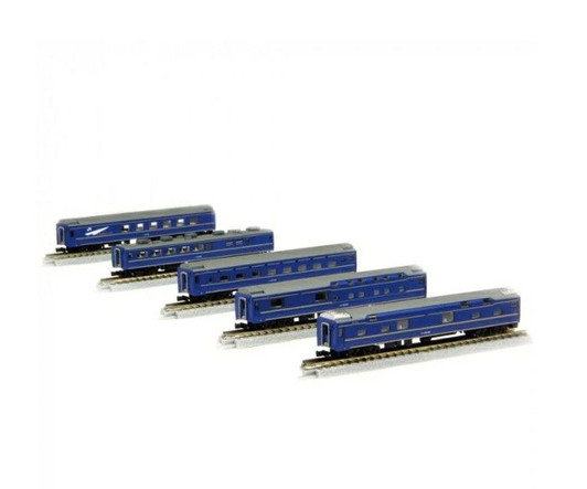 Rokuhan T010-3 JR Series 24 Type 25 Hokutosei JR-East Version 5 Cars Set (Z Scale)