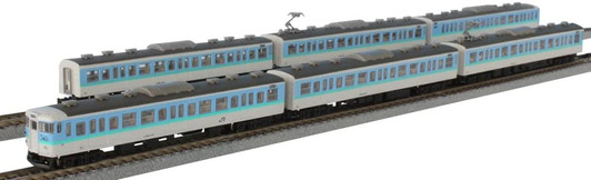 Rokuhan T011-9 JR Series 115-1000 Nagano Color 6 Cars Set (Z Scale)