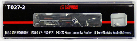 Rokuhan T027-2 Z Scale JNR Steam Locomotive Type C57 Number 111 (Montetsu Def.)