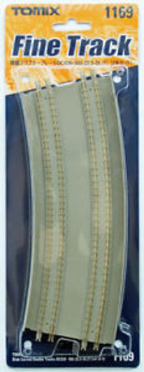 Tomix 1169 Double Curve Slab Track DC539ﾃ｣ﾂ・ﾂｻﾃ｣ﾂ・ﾂ・Eﾂ・E02-22.5-SL (N scale)