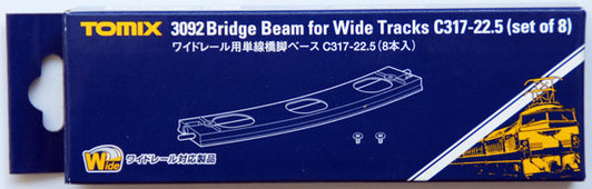 Tomix 3092 Bridge Beam for Wide Track C317-22.5 (N scale)