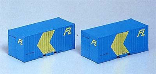 Tomix 3103 Type UC-7 10t 20' Containers (N scale)