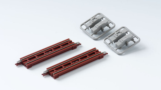 Tomix 3247 Trough Girder Bridge (Red) (2 pieces) (N scale)