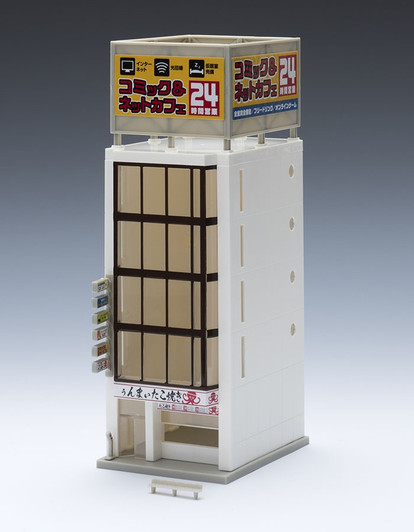 Tomix 4243 Small Size Office Building B (White) (N scale)