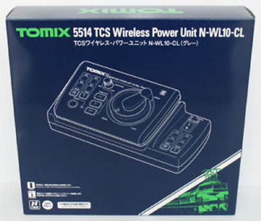 Tomix 5514 TCS Wireless Power Unit N-WL10-CL Gray (N scale)