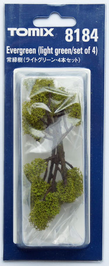 Tomix 8184 Evergreen Tree Light Green (N scale)