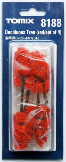 Tomix 8188 Deciduous Tree Red (N scale)