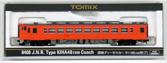 Tomix 8408 JNR Diesel Train Type KIHA 48-1500 Coach (N scale)