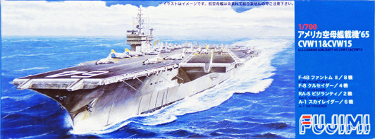 Fujimi 1/700 Gup94 Grade-Up Parts US Carrier Aircraft 1965 CVW11 & CVW15 (20 planes) 1/700 Scale