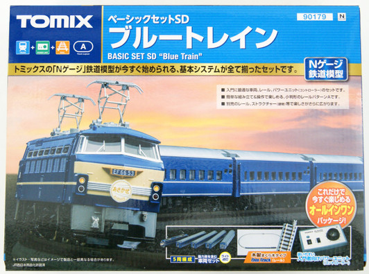 Tomix 90179 EF66 & Blue Trains N Scale SD Starter Set (N scale)