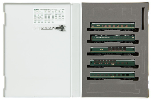 Tomix 92460 Series 24 Sleeping Train Twilight Express 5 Cars Add-on A (N scale)