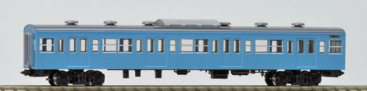 Tomix 9308 JNR Type SAHA 103 Passenger Car (Unitized Window/ Sky Blue) (N scale)
