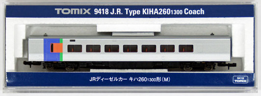 Tomix 9418 JR Diesel Train Type KIHA 260-1300 Coach (with motor) (N scale)