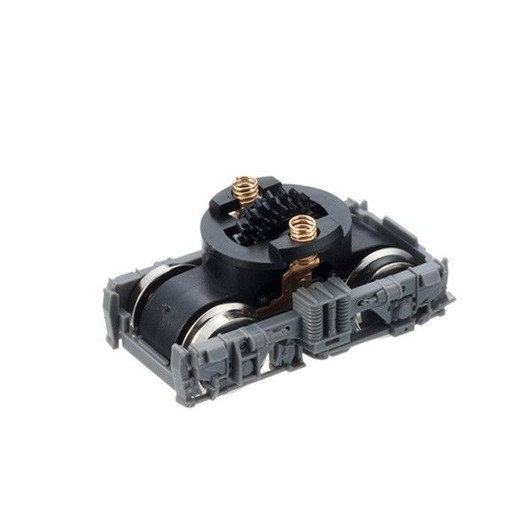 Tomix Parts 0491 Truck (Bogie) DT129K2 (Plate Wheel Axle/Gray) (N scale)