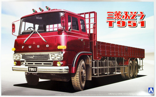 Aoshima 07198 Mitsubishi Fuso T951 Truck 1/32 Scale Kit
