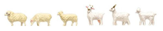 Tomytec (Animal 105) Sheep & Goat 1/150 N scale