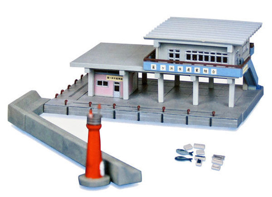 Tomytec (Building 023-3) Fishing Port A3 1/150 N scale