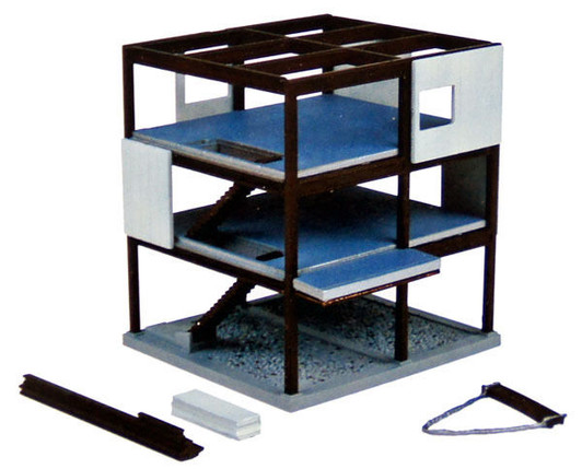 Tomytec (Building 072-2) Modern Construction Site B2 1/150 N scale