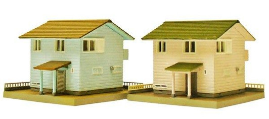 Tomytec (Building 079-2) House C2 (Wooden House) 1/150 N scale